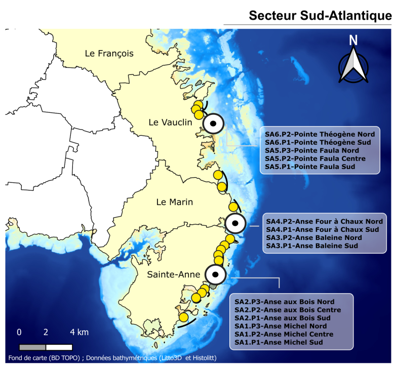 Fiches Transect - Sud Atlantique